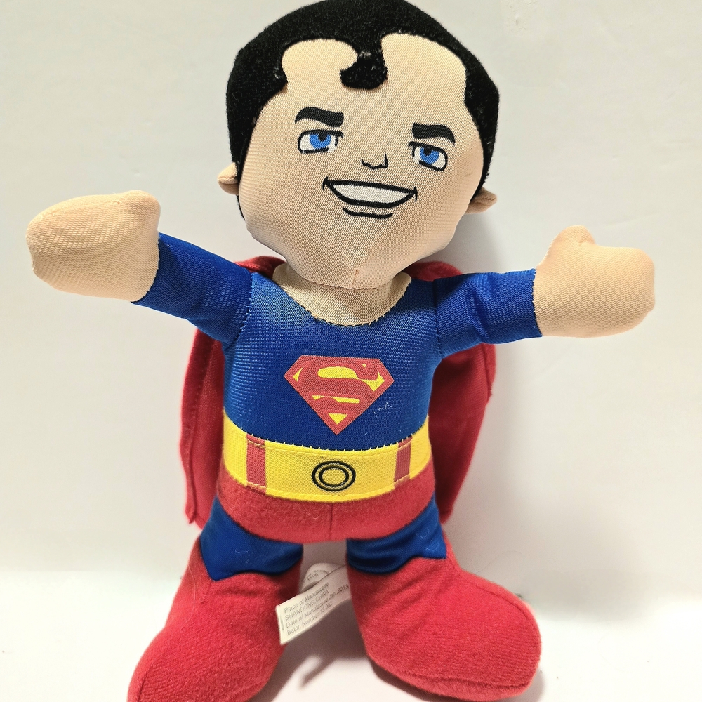 Superhero Plush Toy - Blue and Red